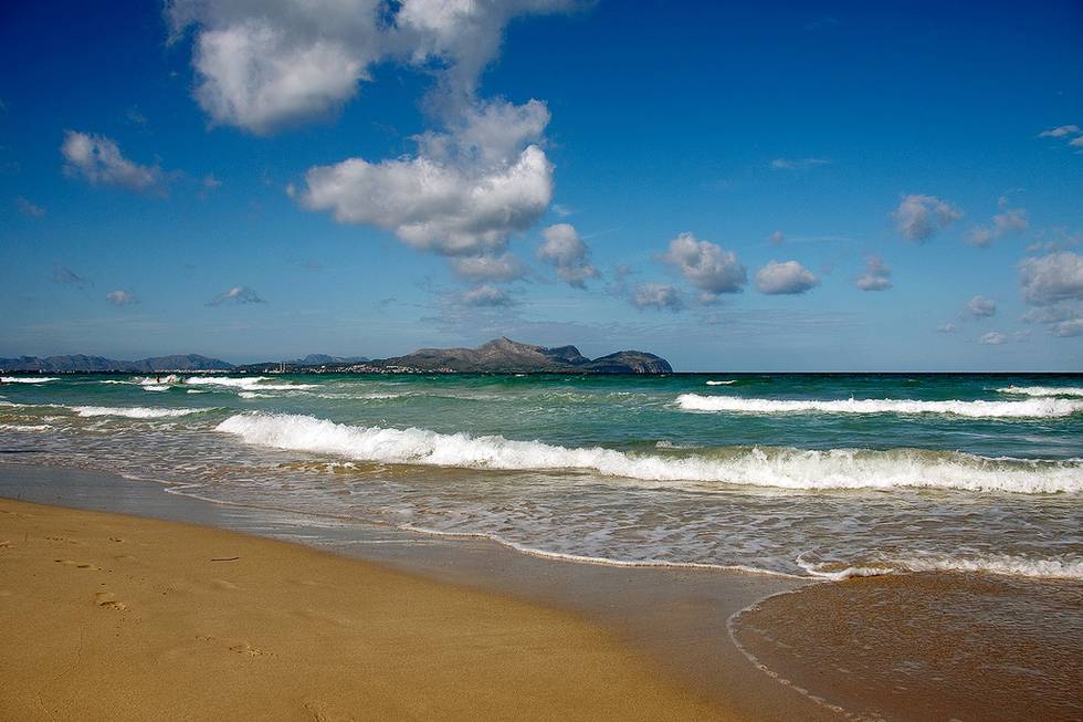 Strand von Can Picafort Mallorca Strand von Can Picafort Mallorca